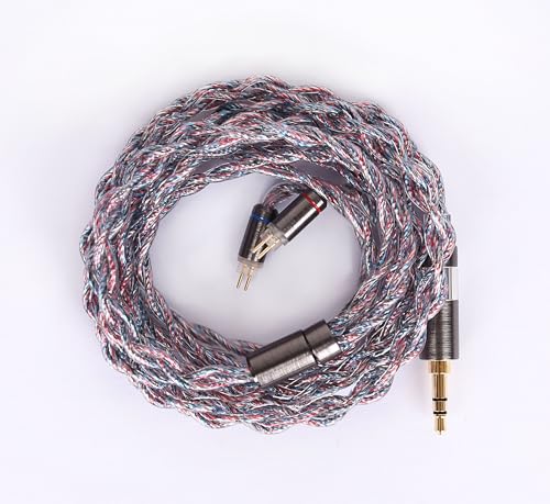 もあ様　リケーブル Amazon | 【JSHiFi-Butterfly】2pin3.5mmリケーブル 純銀＋銅銀